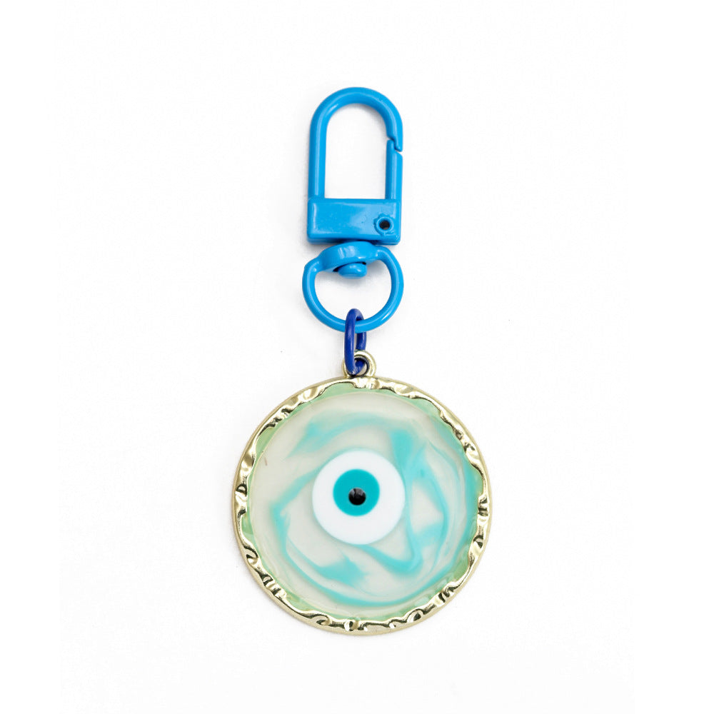 Wholesale Metal Türkiye Blue Eye Keychain